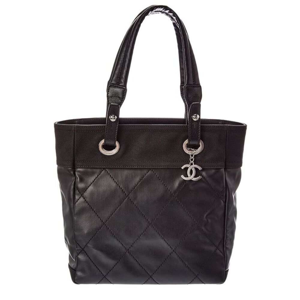 Chanel Black Quilted Leather Shoulder Bag (Authentic Pre-Loved)